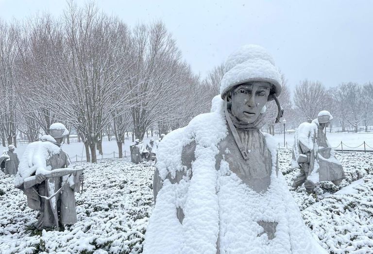 Мемориал ветеранов корейской войны в Вашингтоне Мемориал ветеранов корейской войны в Вашингтоне