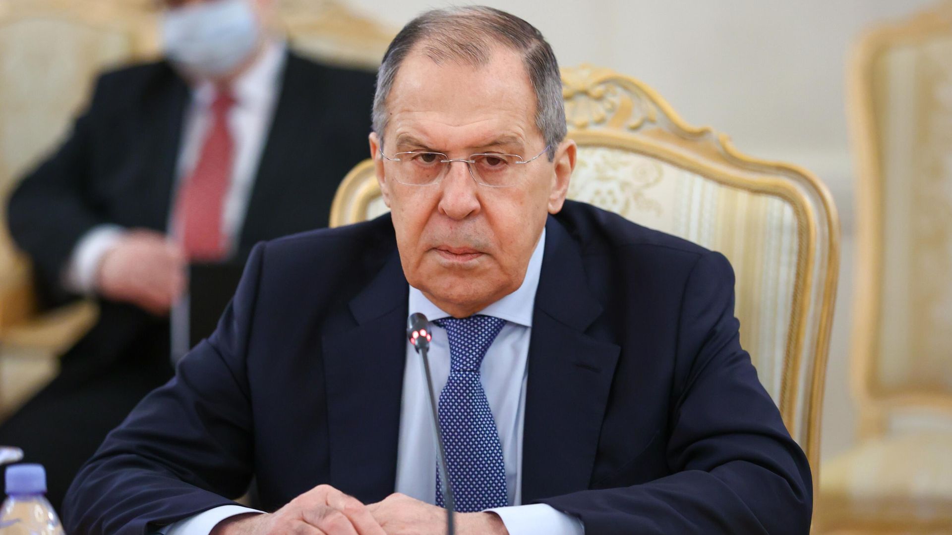 Министр иностранных дел РФ Сергей Лавров во время встречи с министром иностранных дел Швеции Анн Линде в Москве Министр иностранных дел РФ Сергей Лавров во время встречи с министром иностранных дел Швеции Анн Линде в Москве - РИА Новости, 1920, 15.02.2021