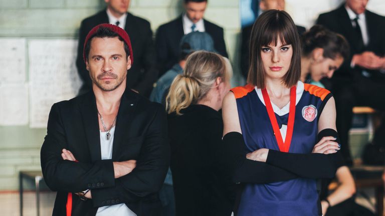 Съемки сериала Дылды