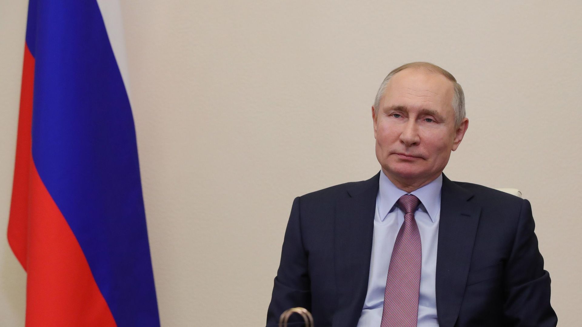 Президент РФ Владимир Путин во время встречи в режиме видеоконференции с лауреатами конкурса Учитель года России - РИА Новости, 1920, 04.02.2021
