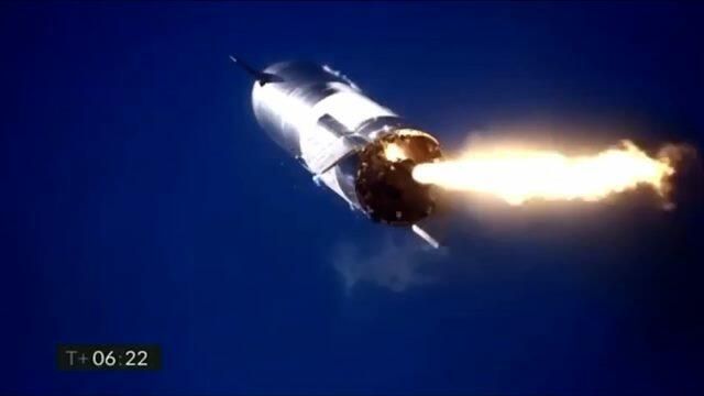 Прототип ракеты Starship компании SpaceX взорвался на испытаниях при приземлении Прототип ракеты Starship компании SpaceX взорвался на испытаниях при приземлении - РИА Новости, 1920, 02.02.2021