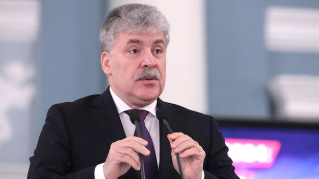 Директор ЗАО Совхоз имени Ленина Павел Грудинин