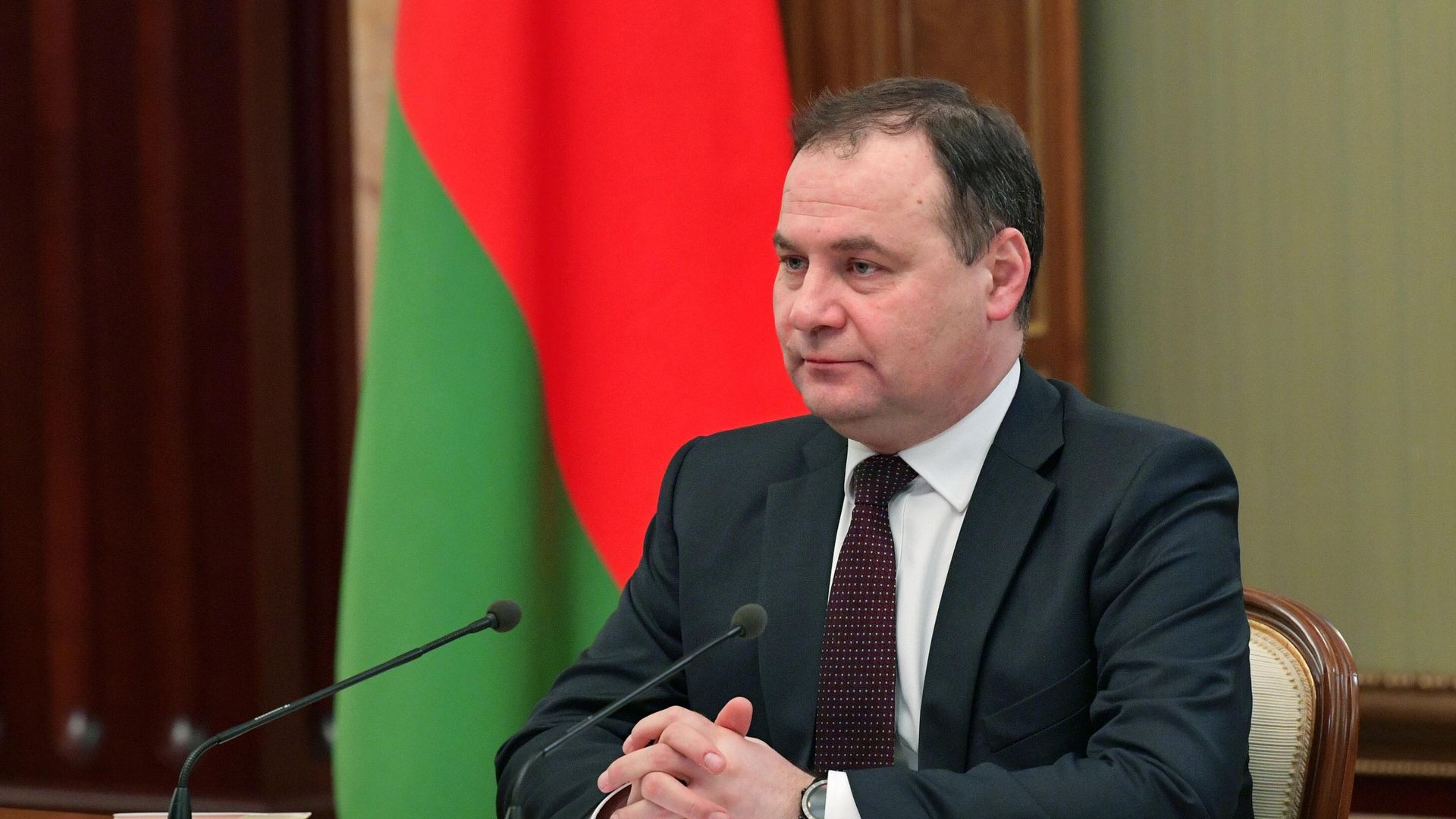 Премьер-министр Белоруссии Роман Головченко Премьер-министр Белоруссии Роман Головченко - РИА Новости, 1920, 04.05.2021