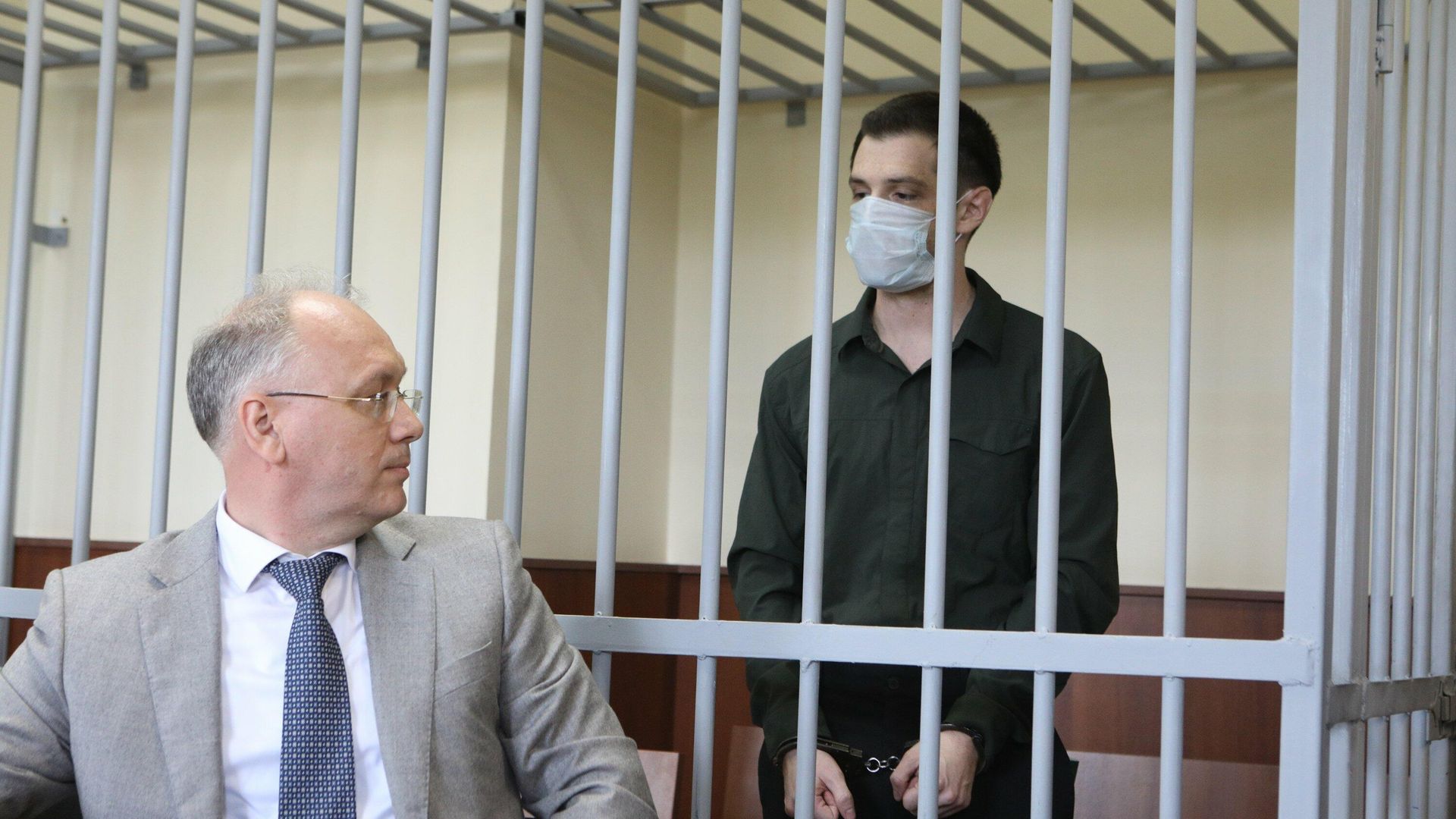 Оглашение приговора в Головинском суде американскому студенту из Техаса Тревору Риду по делу о нападении на полицейских в Москве Оглашение приговора в Головинском суде американскому студенту из Техаса Тревору Риду по делу о нападении на полицейских в Москве - РИА Новости, 1920, 02.04.2021