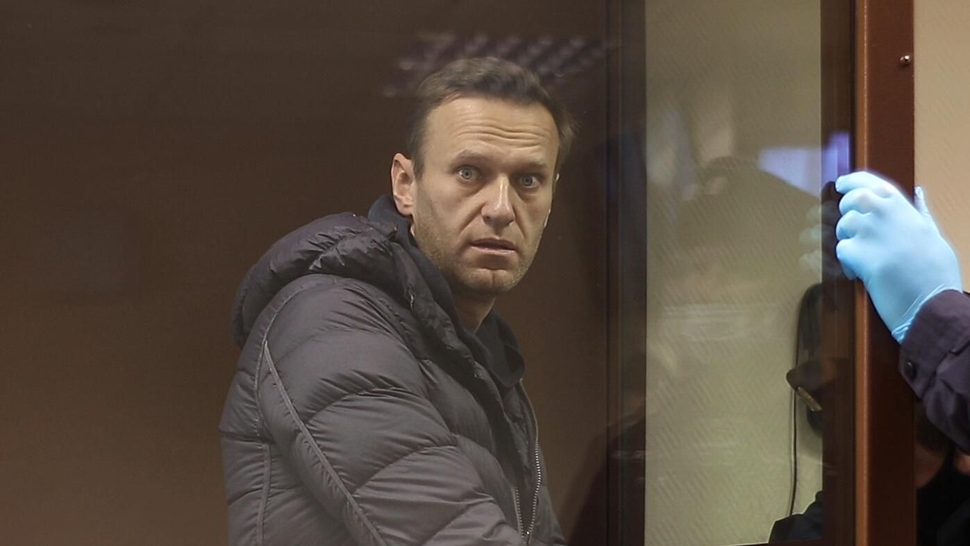Алексей Навальный в зале Бабушкинского районного суда, где идет заседание по делу о клевете в отношении ветерана Великой Отечественной войны Игната Артеменко Алексей Навальный в зале Бабушкинского районного суда, где идет заседание по делу о клевете в отношении ветерана Великой Отечественной войны Игната Артеменко - РИА Новости, 1920, 09.02.2021