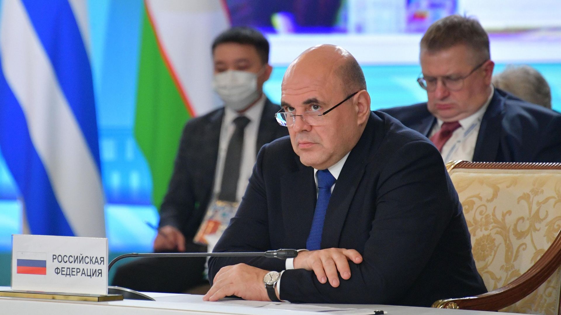 Председатель правительства РФ Михаил Мишустин принимает участие в заседании Евразийского межправительственного совета стран ЕАЭС Председатель правительства РФ Михаил Мишустин принимает участие в заседании Евразийского межправительственного совета стран ЕАЭС - РИА Новости, 1920, 05.02.2021