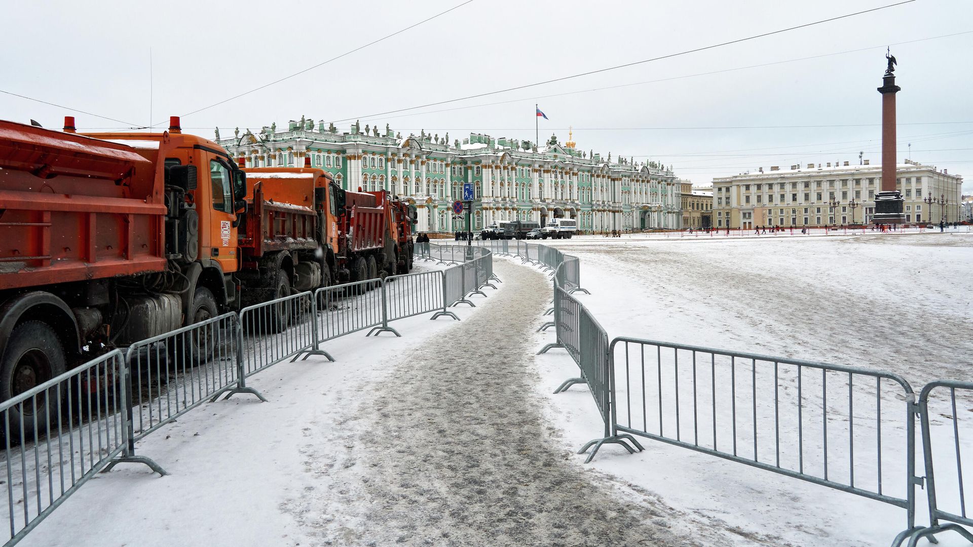 Дворцовая площадь в Санкт-Петербурге - РИА Новости, 1920, 17.01.2022