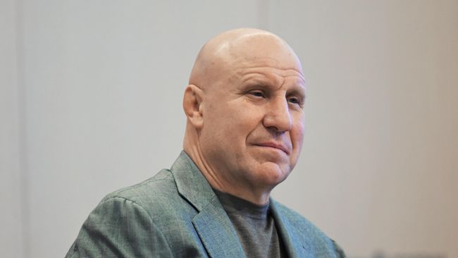 Олимпийский чемпион, президент Федерации спортивной борьбы России Михаил Мамиашвили