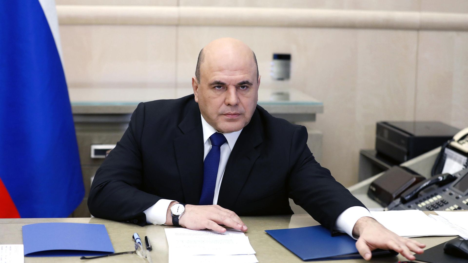 Председатель правительства РФ Михаил Мишустин Председатель правительства РФ Михаил Мишустин - РИА Новости, 1920, 14.02.2021