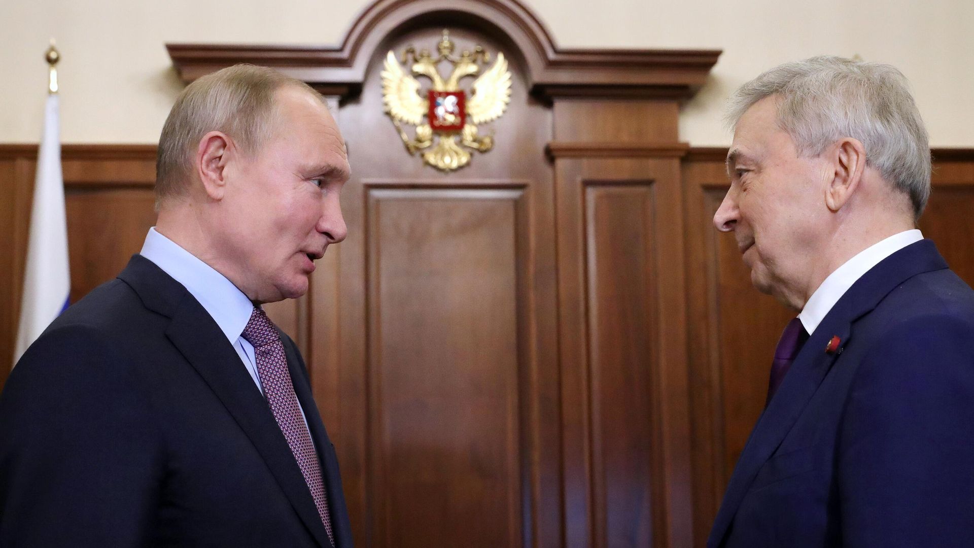 Владимир Путин и Иван Дедов Владимир Путин и Иван Дедов - РИА Новости, 1920, 27.05.2025