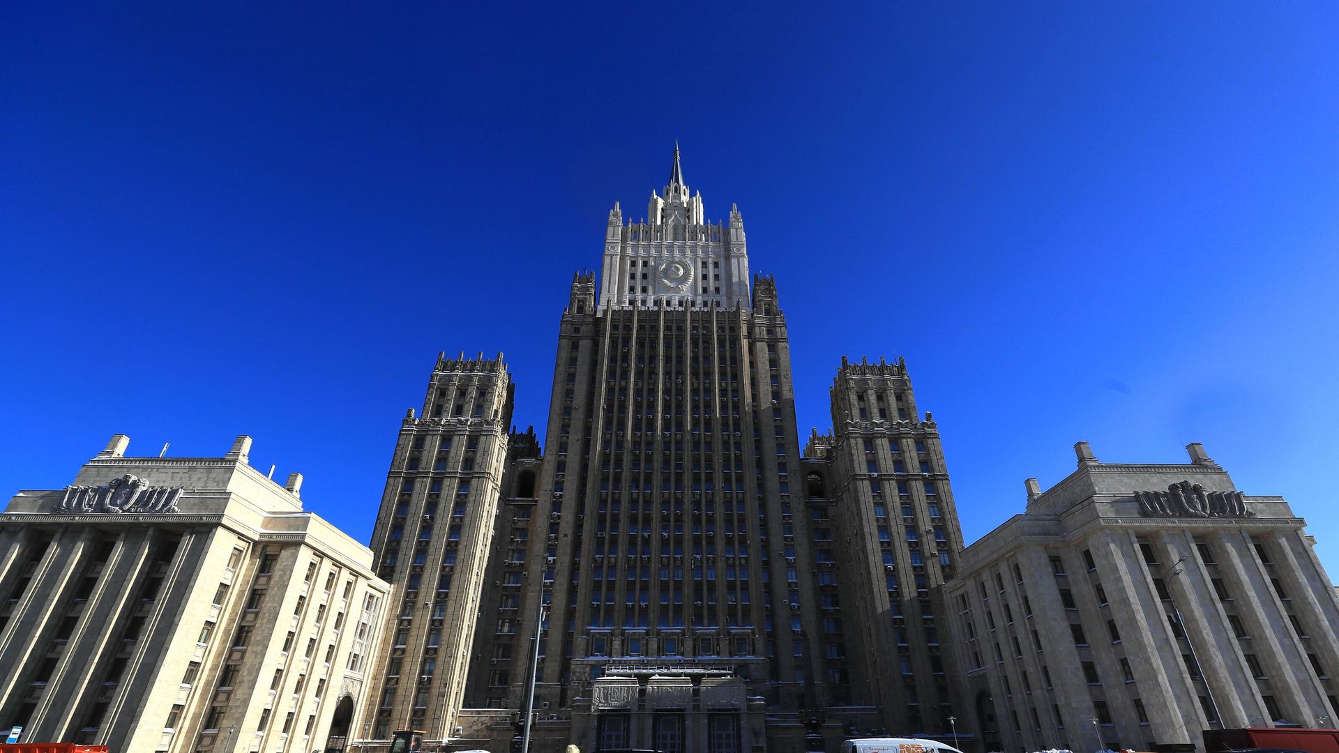 Здание МИД России - РИА Новости, 1920, 25.02.2022