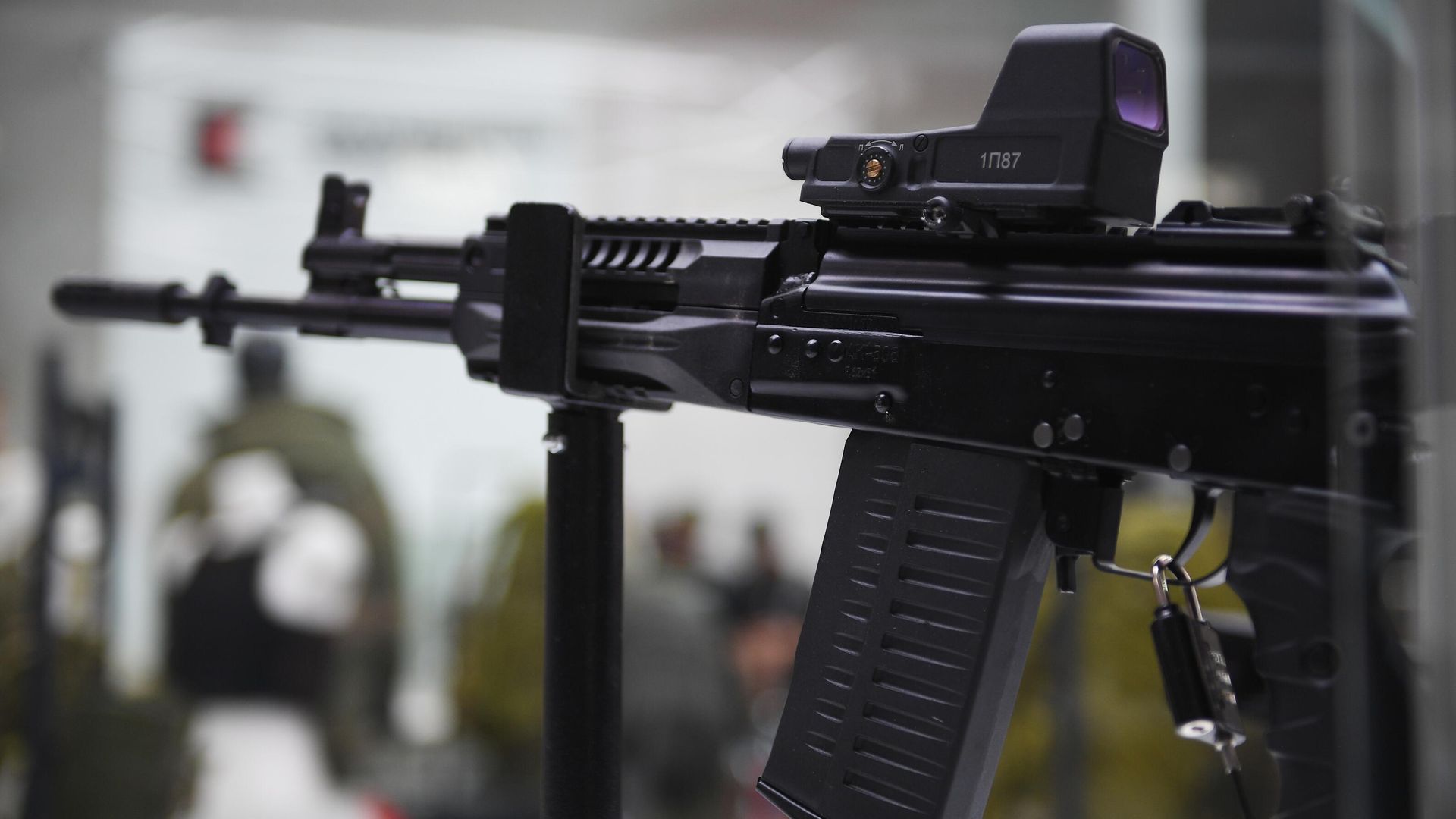 Автомат Калашникова АК-308 на презентации в КВЦ Патриот Автомат Калашникова АК-308 на презентации в КВЦ Патриот - РИА Новости, 1920, 22.02.2021