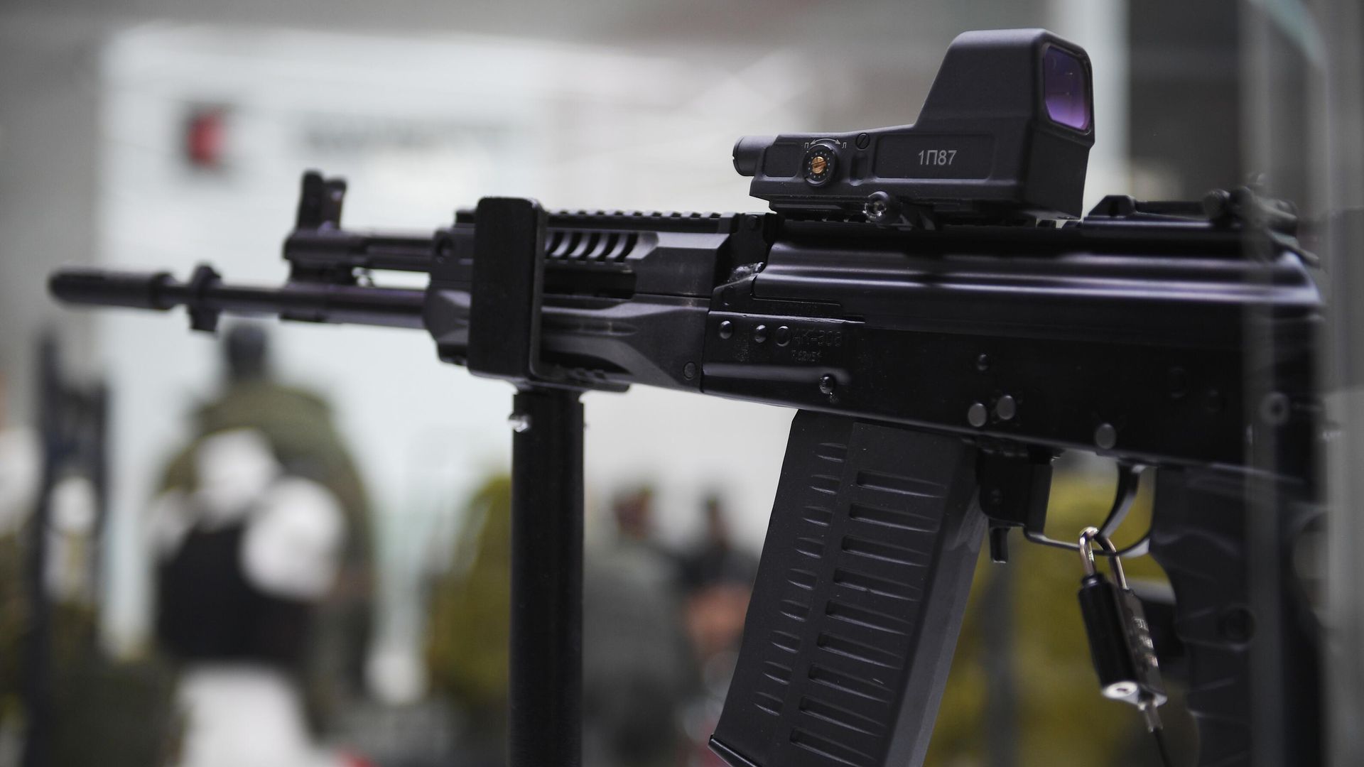 Автомат Калашникова АК-308 на презентации в КВЦ Патриот Автомат Калашникова АК-308 на презентации в КВЦ Патриот - РИА Новости, 1920, 28.12.2021
