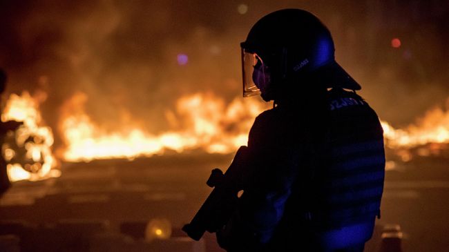Сотрудник полиции в Испании