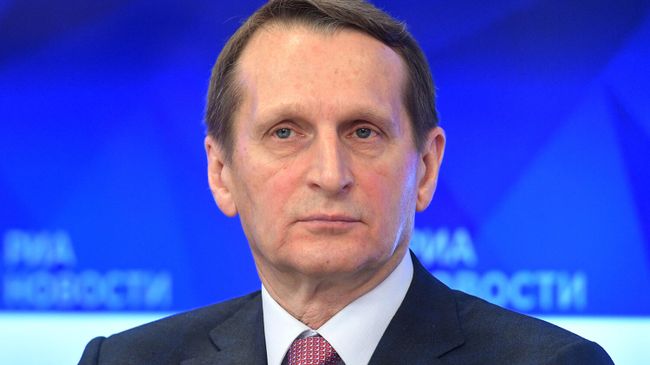 Председатель Российского исторического общества, директор Службы внешней разведки РФ Сергей Нарышкин