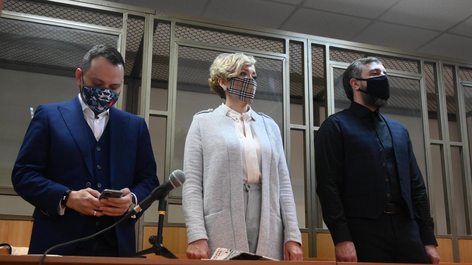 Активистка движения Открытая Россия Анастасия Шевченко во время оглашения приговора в зале судебного заседания Октябрьского районного суда Ростова-на-Дону - РИА Новости, 1920, 09.03.2021