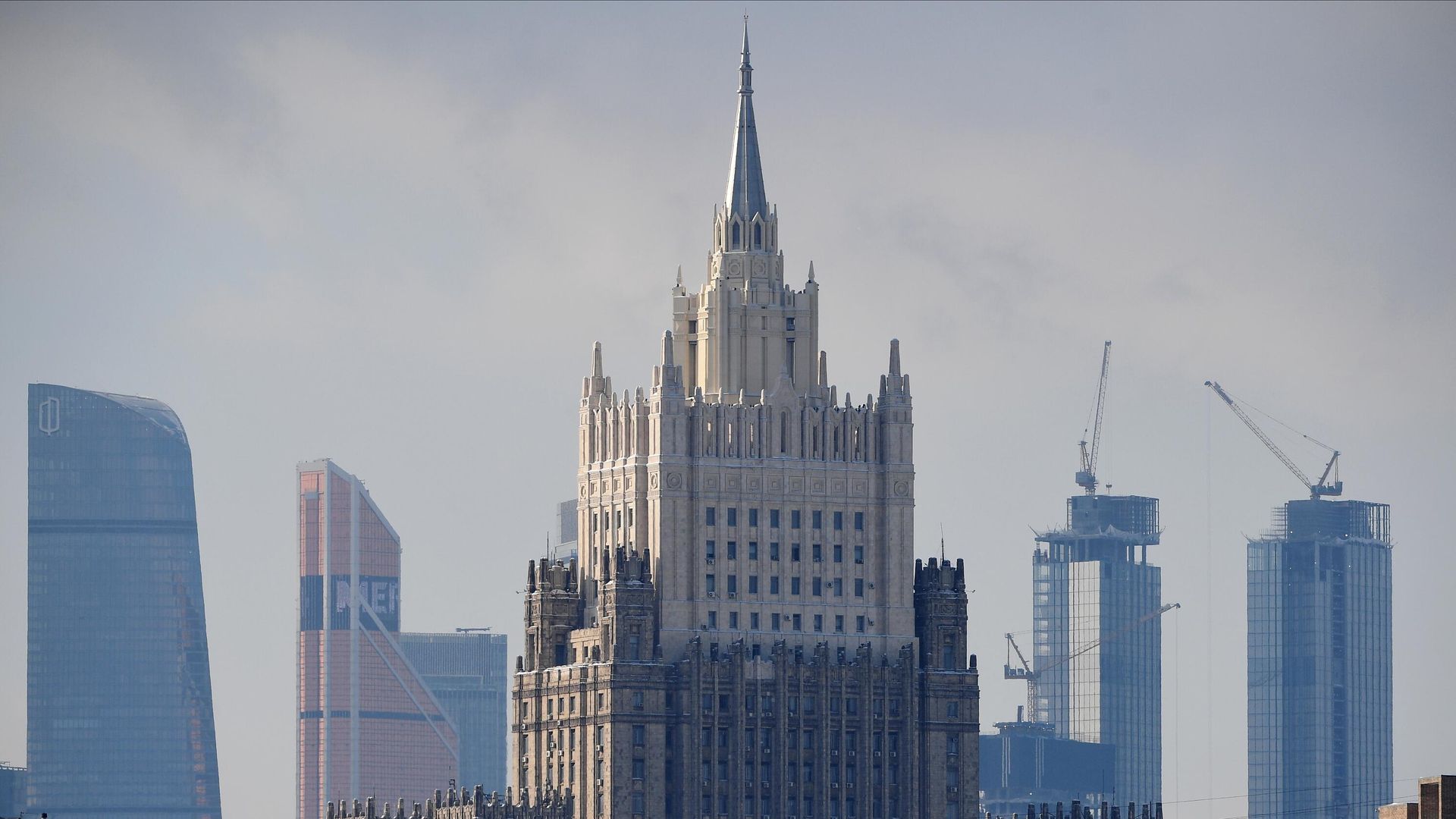 Здание МИД России в Москве Здание МИД России в Москве - РИА Новости, 1920, 06.04.2021