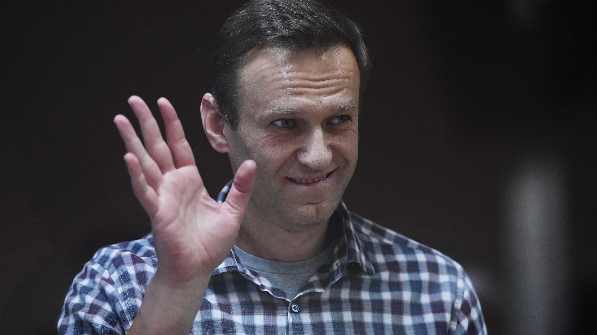 Алексей Навальный в зале Бабушкинского районного суда Алексей Навальный в зале Бабушкинского районного суда - РИА Новости, 1920, 12.03.2021