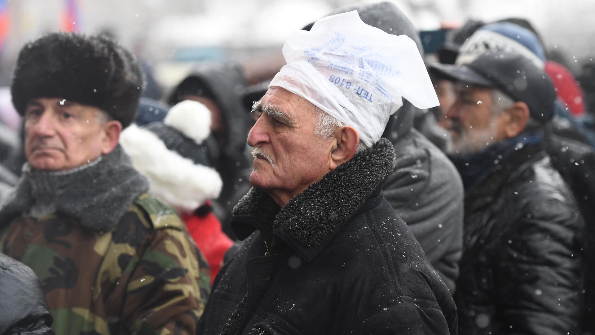 Акция протеста оппозиции в Ереване Акция протеста оппозиции в Ереване - РИА Новости, 1920, 23.02.2021