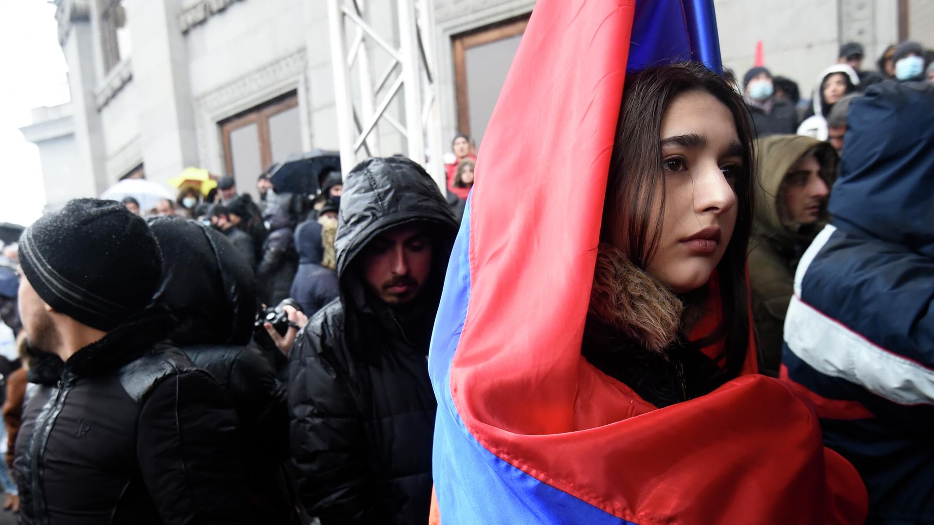 Акция протеста оппозиции в Ереване Акция протеста оппозиции в Ереване - РИА Новости, 1920, 25.02.2021