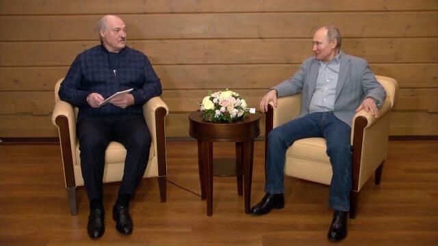 Рад вас видеть – Путин пригласил Лукашенко покататься на лыжах после переговоров Рад вас видеть – Путин пригласил Лукашенко покататься на лыжах после переговоров - РИА Новости, 1920, 22.02.2021