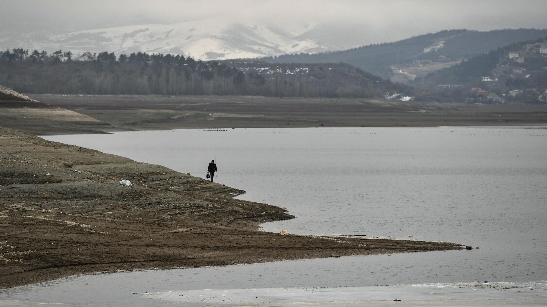 Симферопольское водохранилище в Крыму Симферопольское водохранилище в Крыму - РИА Новости, 1920, 15.03.2021