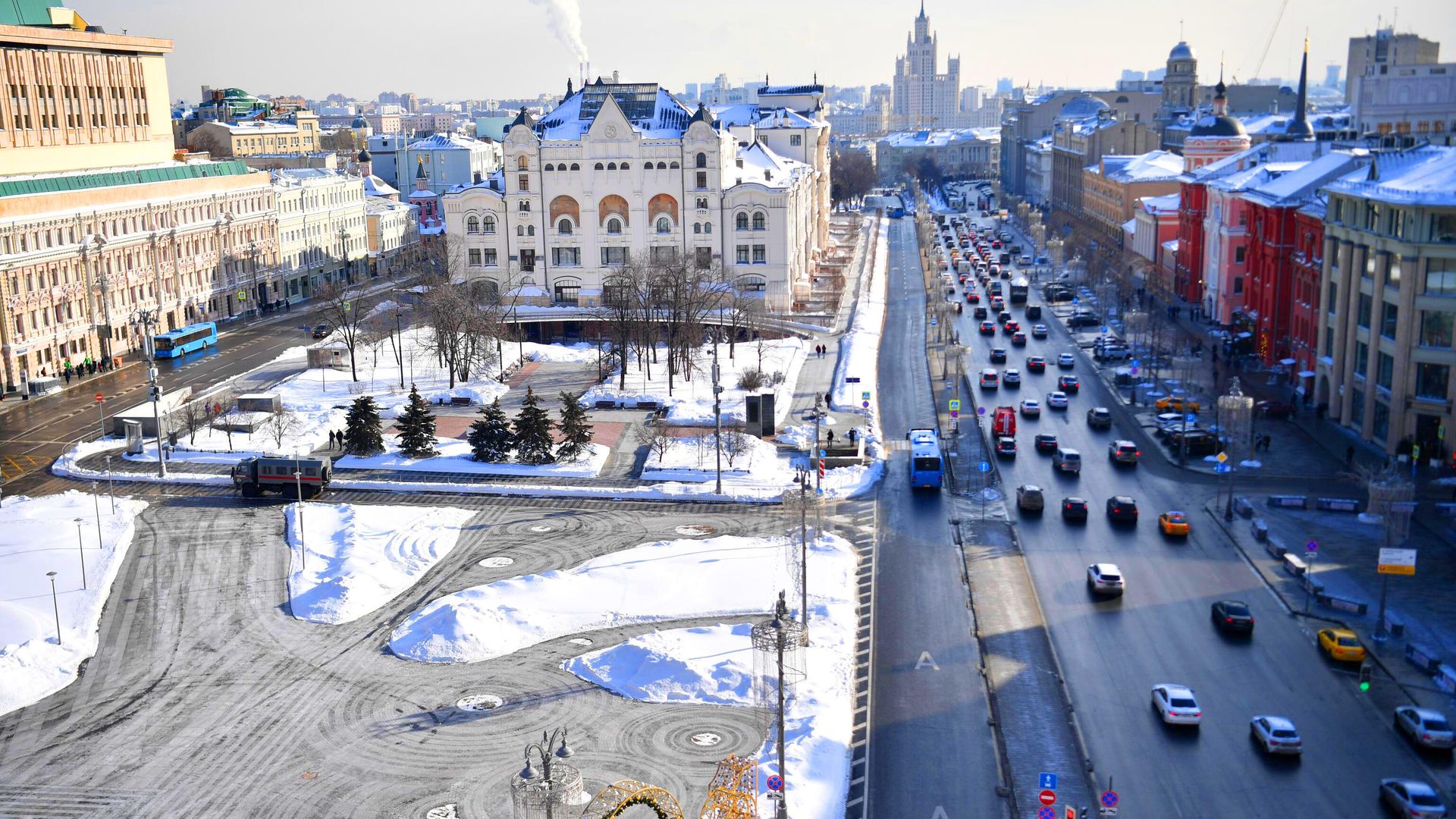 Лубянская площадь в Москве Лубянская площадь в Москве - РИА Новости, 1920, 27.02.2021