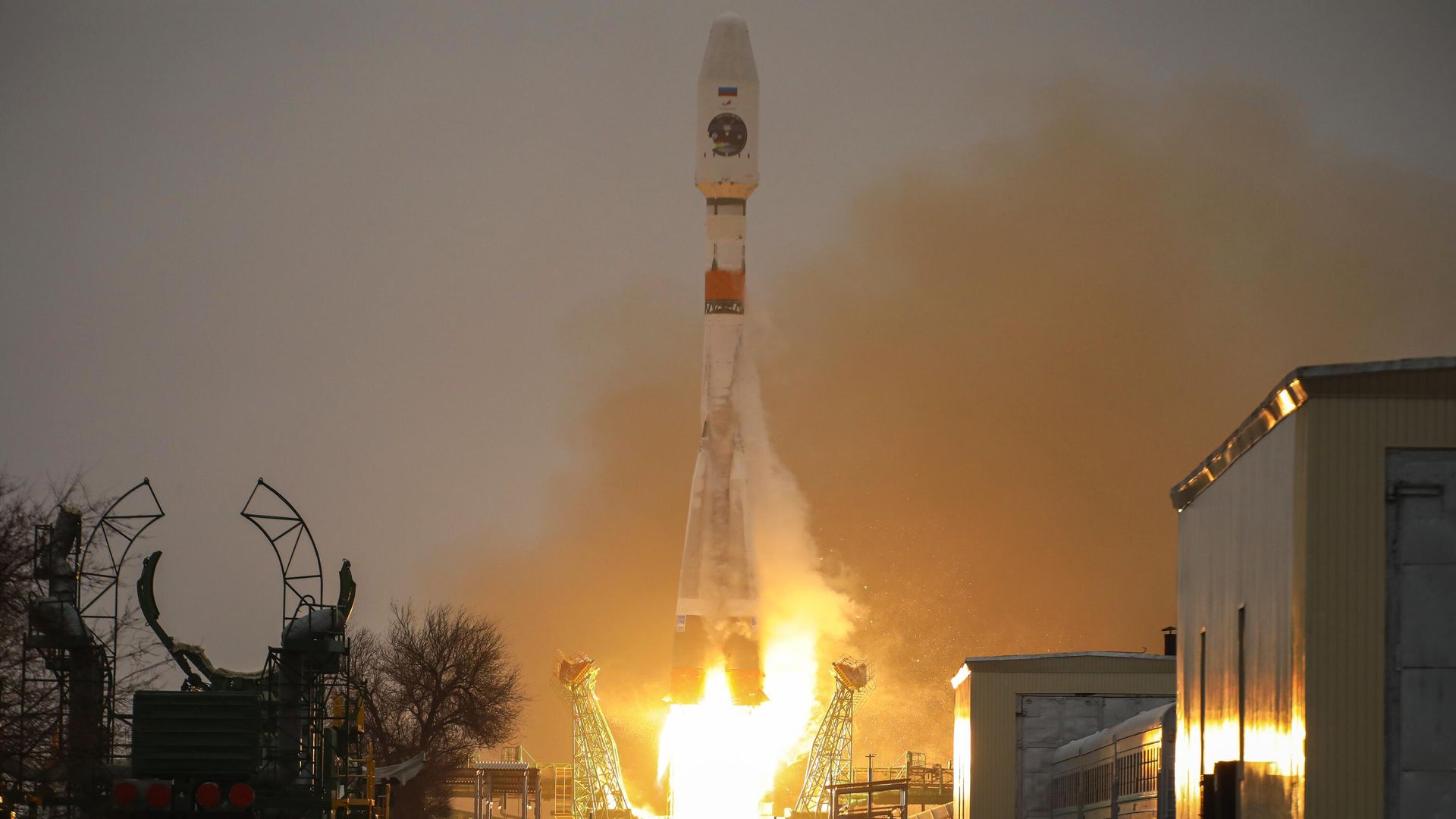 Запуск ракеты-носителя Союз-2.1б с космическим аппаратом Арктика-М c космодрома Байконур Запуск ракеты-носителя Союз-2.1б с космическим аппаратом Арктика-М c космодрома Байконур - РИА Новости, 1920, 28.03.2022