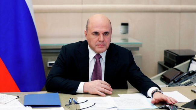 Председатель правительства РФ Михаил Мишустин проводит совещание с вице-премьерами РФ в режиме видеоконференции