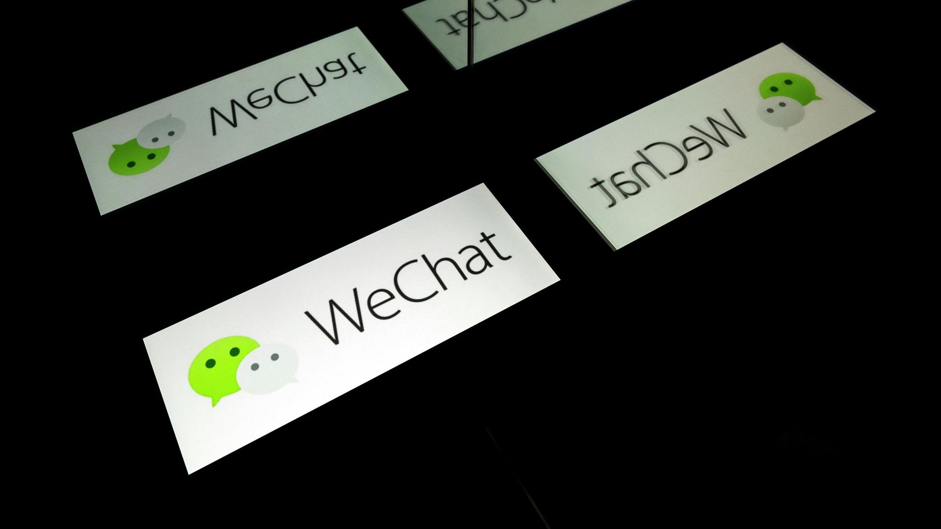 Логотип китайской платформе WeChat Логотип китайской платформе WeChat - РИА Новости, 1920, 04.03.2021