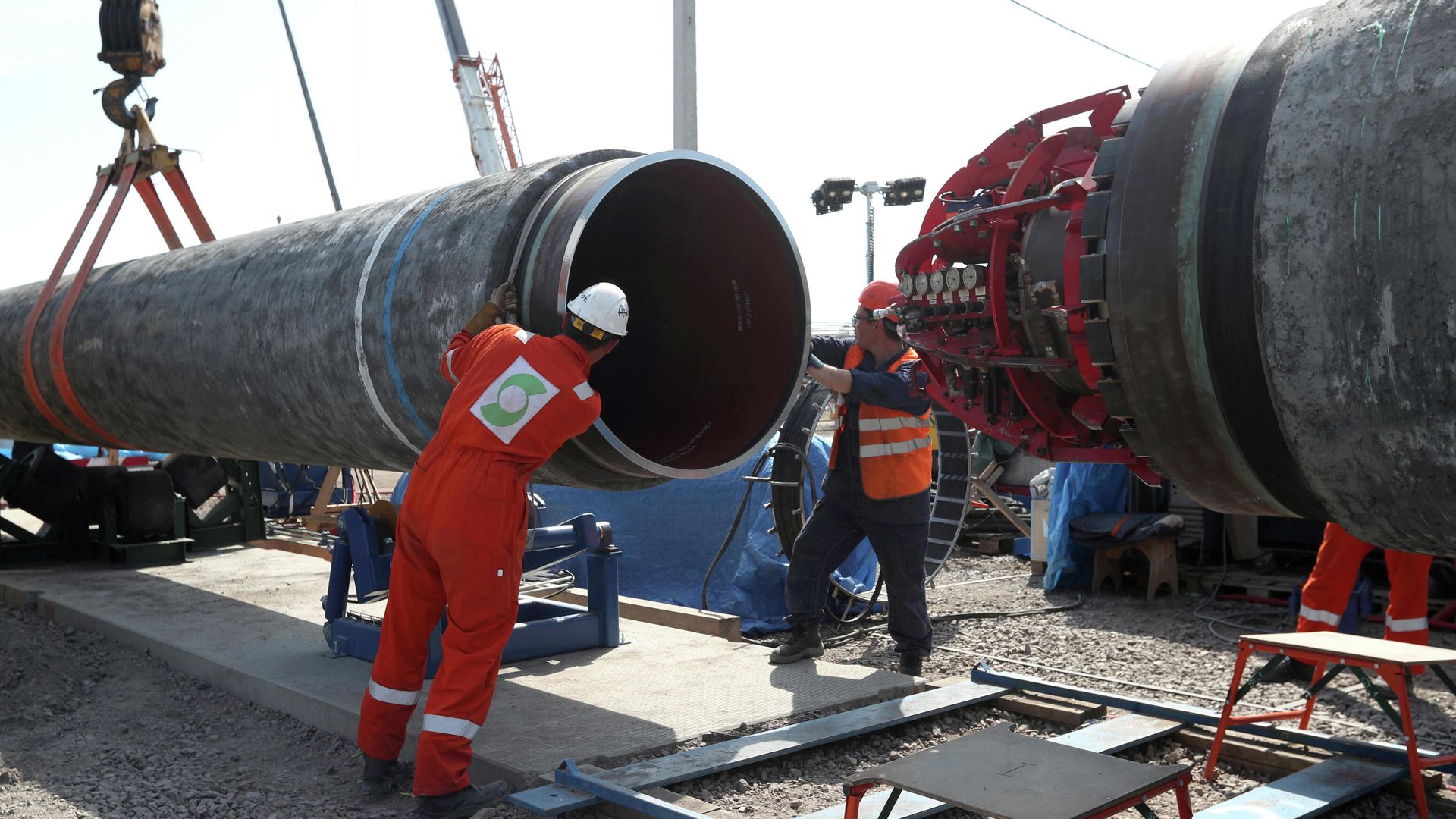Строительство газопровода Северный поток-2 Строительство газопровода Северный поток-2 - РИА Новости, 1920, 01.04.2021