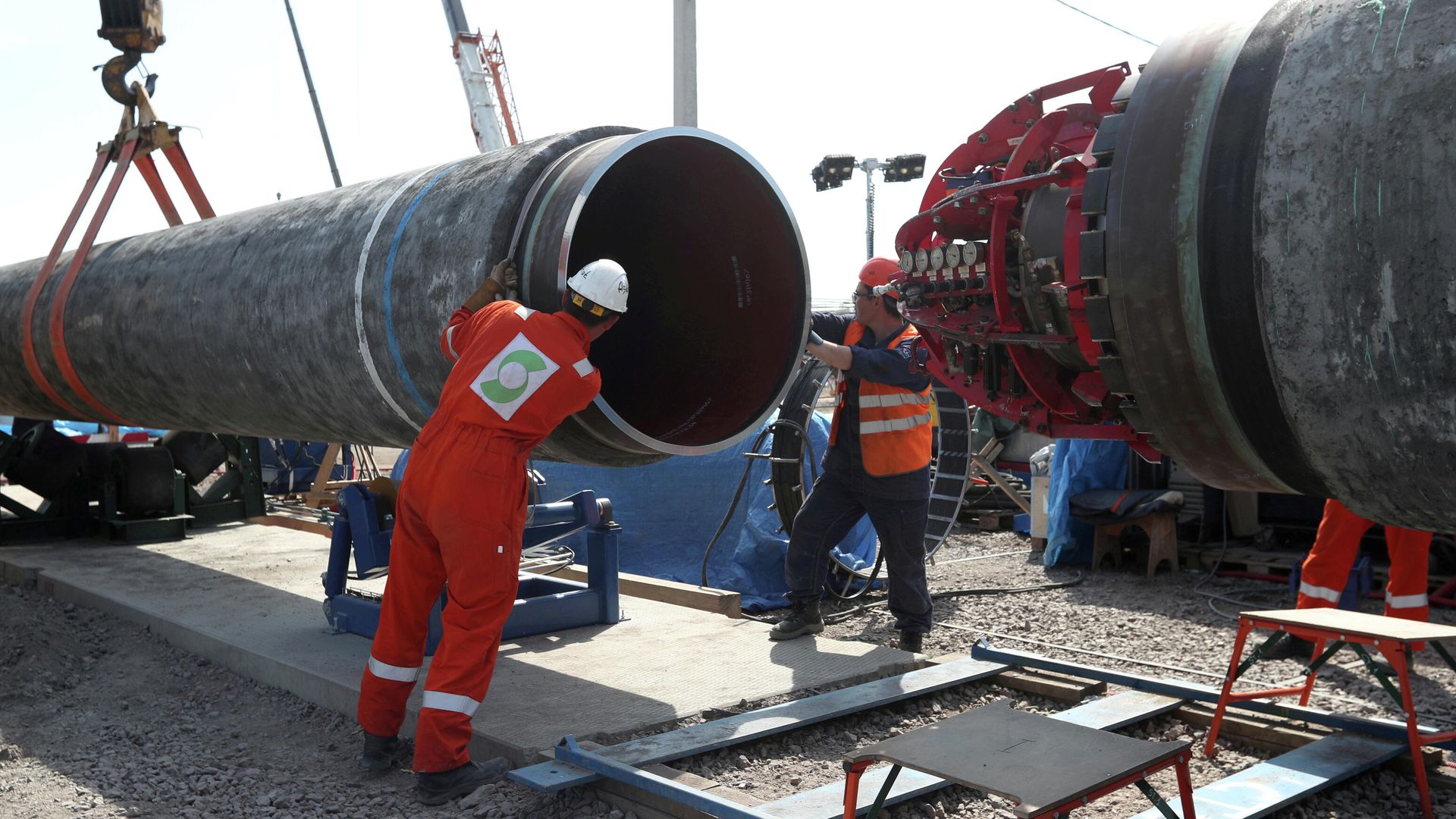 Строительство газопровода Северный поток-2 Строительство газопровода Северный поток-2 - РИА Новости, 1920, 12.03.2021