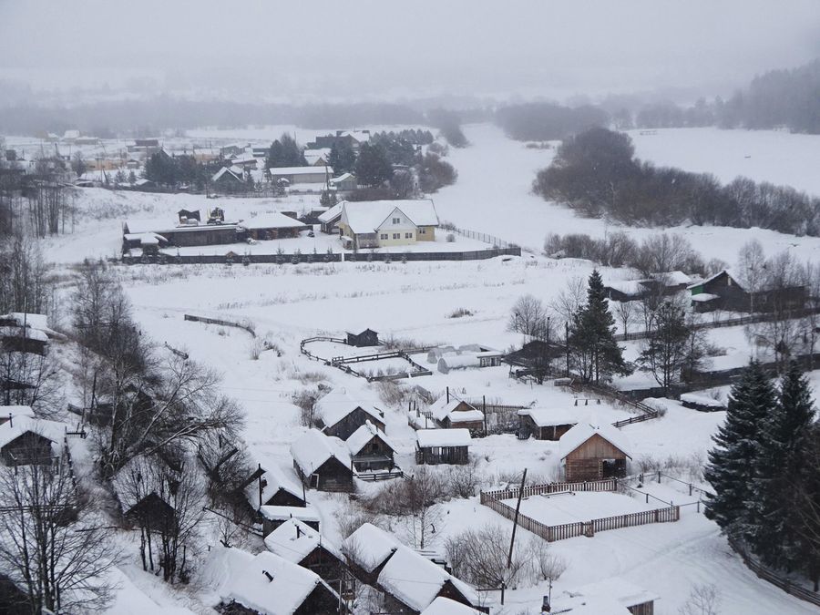 Пежма, вид с колокольни Пежма, вид с колокольни