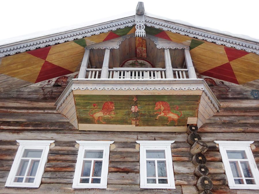 Музей домовых росписей Поважья, фасад Музей домовых росписей Поважья, фасад