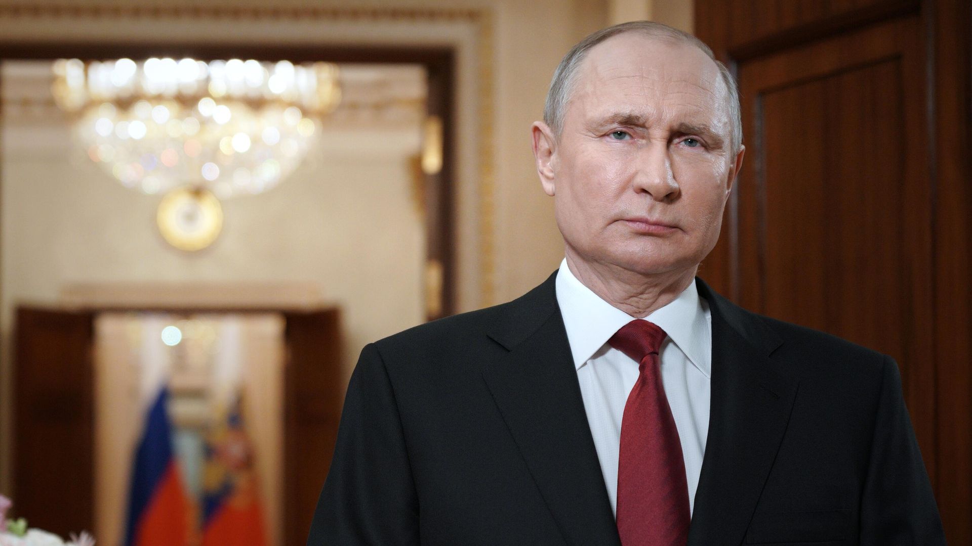 Президент РФ Владимир Путин во время поздравления женщин России с праздником - Международным женским днём 8 марта Президент РФ Владимир Путин во время поздравления женщин России с праздником - Международным женским днём 8 марта - РИА Новости, 1920, 09.03.2021