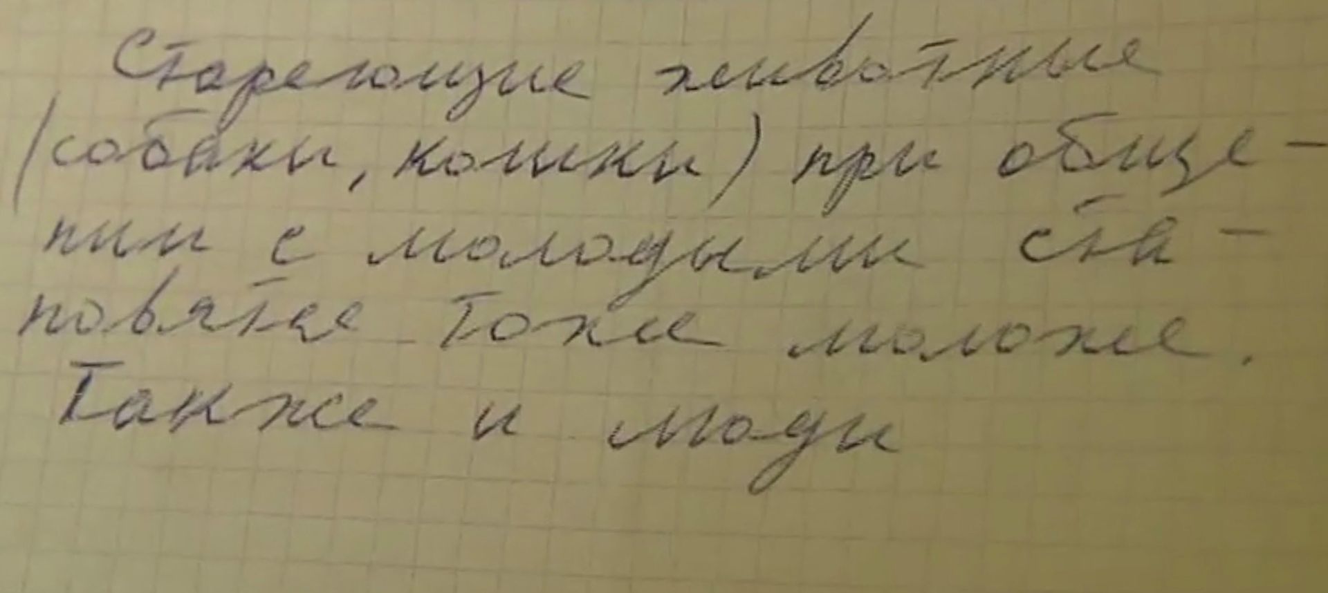 Записка скопинского маньяка. Кадр из сюжета программы Вести. Дежурная часть Записка скопинского маньяка. Кадр из сюжета программы Вести. Дежурная часть - РИА Новости, 1920, 08.03.2021
