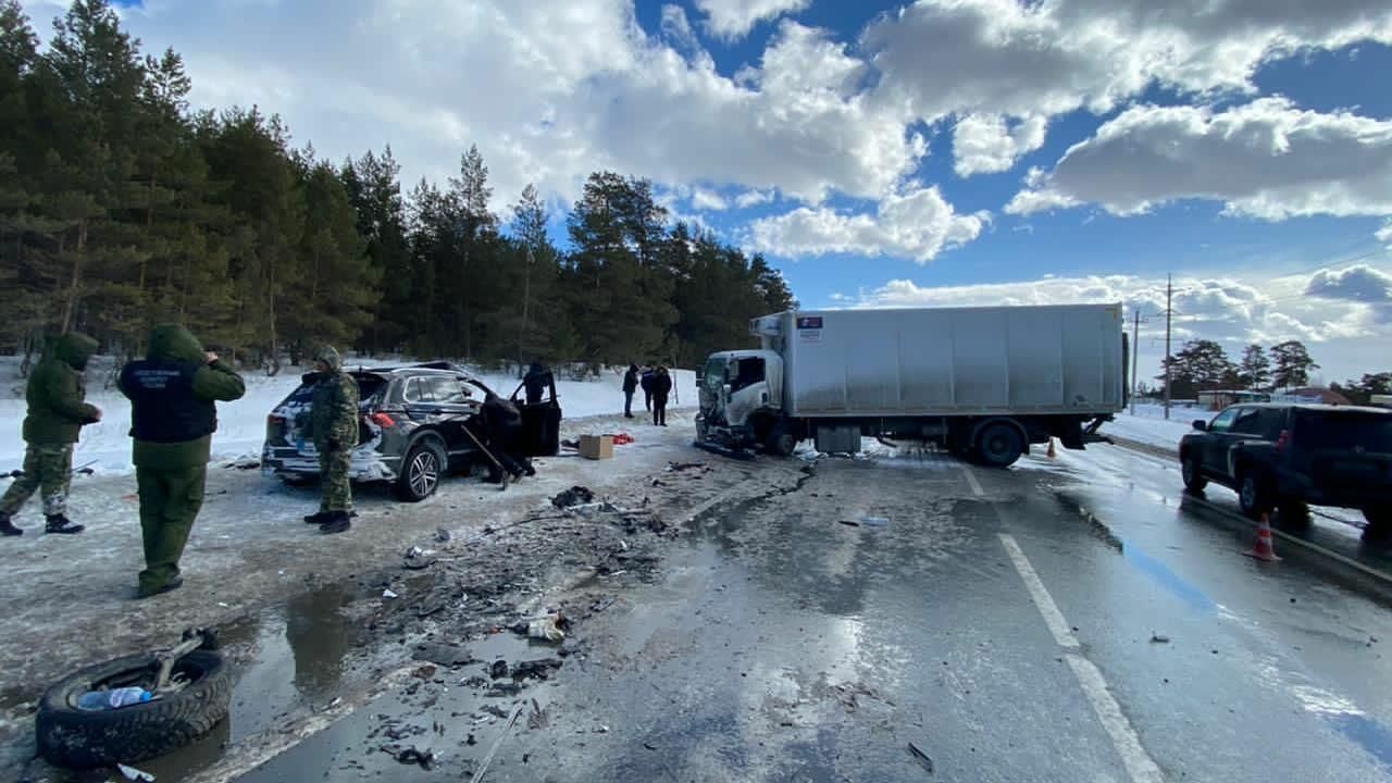 На месте ДТП в Самарской области, где погибли семь человек На месте ДТП в Самарской области, где погибли семь человек - РИА Новости, 1920, 11.03.2021