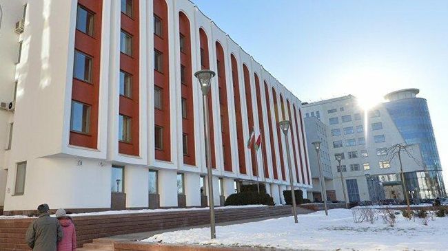 Здание Министерства иностранных дел Белоруссии Здание Министерства иностранных дел Белоруссии