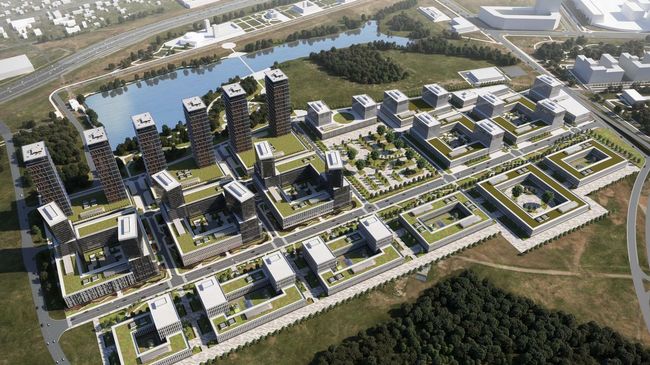 Проект парка в Коммунарке