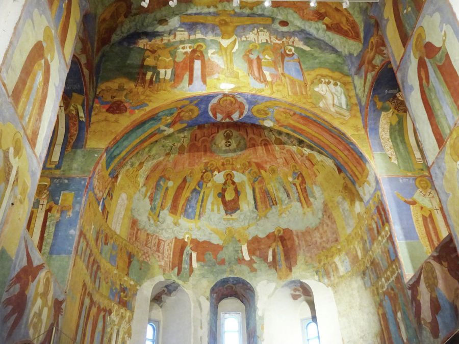 Спасо-Преображенский собор, фрески Гурия Никитина Спасо-Преображенский собор, фрески Гурия Никитина