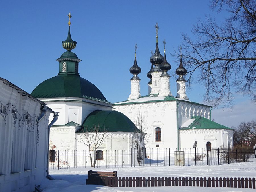 Пятницкая и Входо-Иерусалимская церковь (1707 г.) Пятницкая и Входо-Иерусалимская церковь (1707 г.)