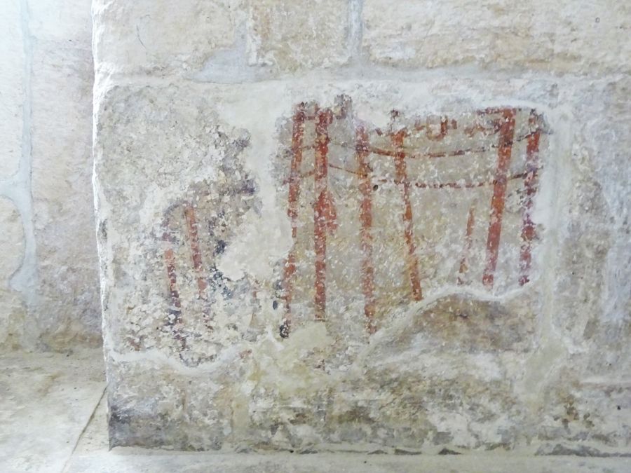 Церковь Бориса и Глеба в Кидекше, фрески XII-XIII века Церковь Бориса и Глеба в Кидекше, фрески XII-XIII века