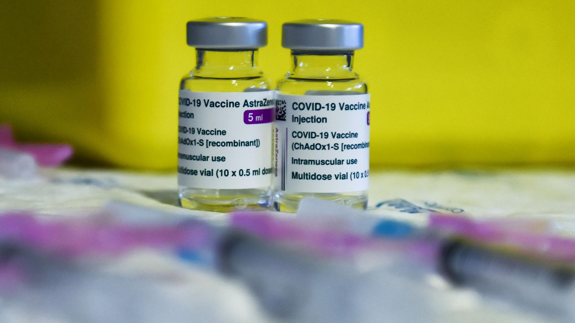 Вакцина Oxford/AstraZeneca Вакцина Oxford/AstraZeneca - РИА Новости, 1920, 14.03.2021