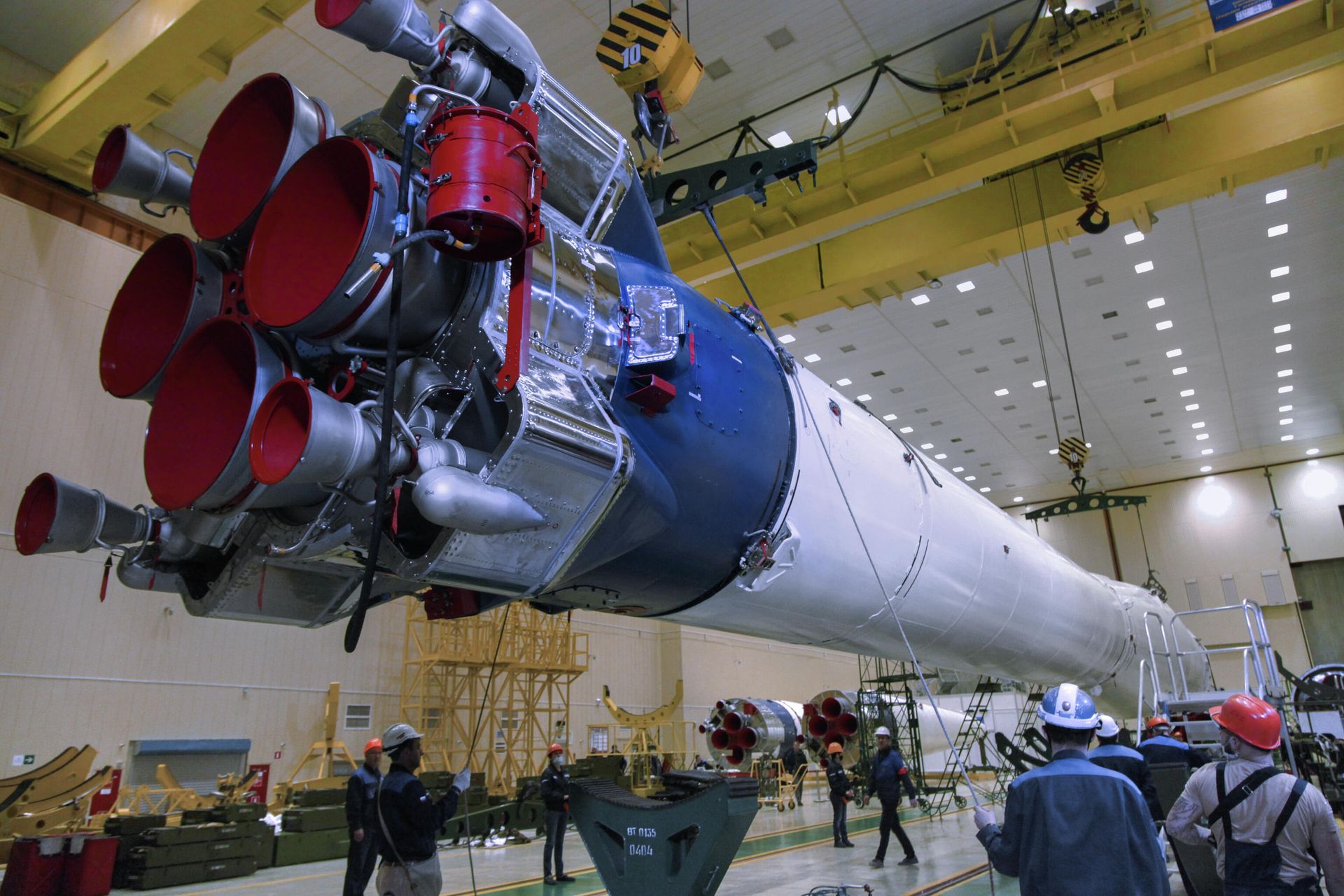 Ракета-носитель Союз-2 в бело-синей гамме Ракета-носитель Союз-2 в бело-синей гамме - РИА Новости, 1920, 13.03.2021