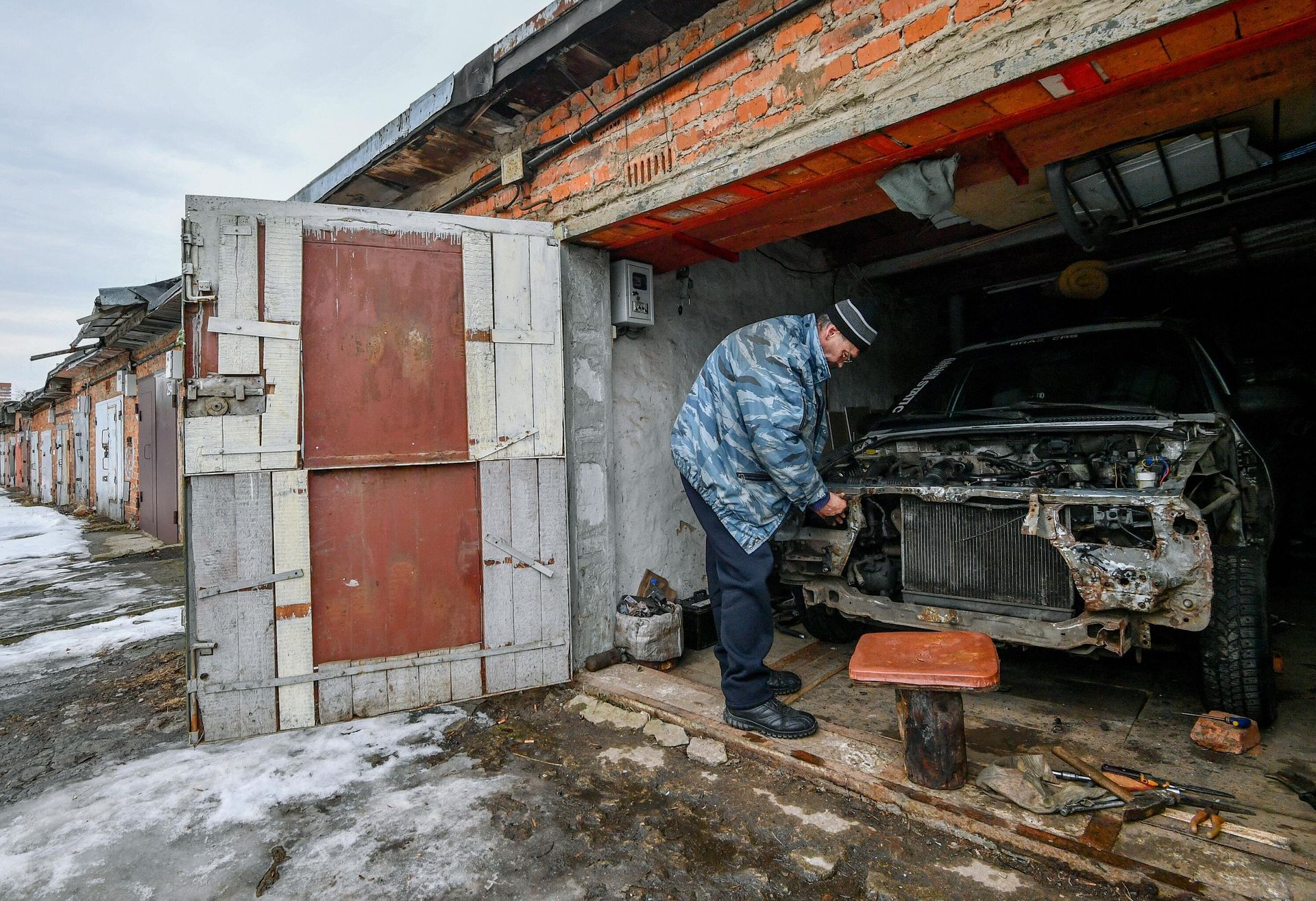 Гаражный кооператив Волна в Подольске Гаражный кооператив Волна в Подольске - РИА Новости, 1920, 21.07.2026