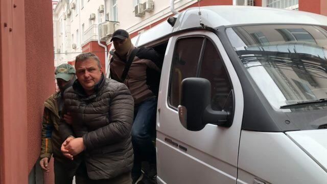 Задержание агента украинских спецслужб. Кадры ФСБ Задержание агента украинских спецслужб. Кадры ФСБ - РИА Новости, 1920, 16.03.2021