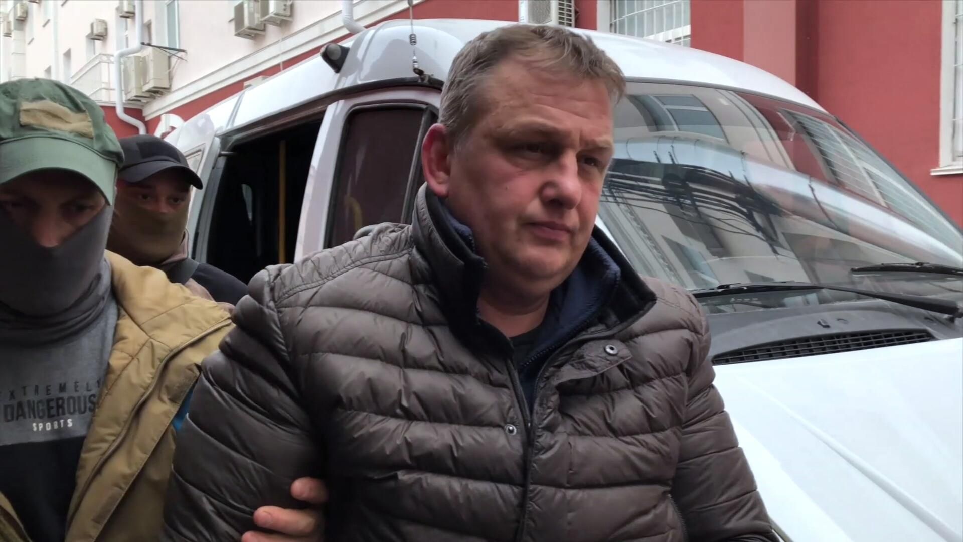 Задержание В. Есипенко, обвиняемого в шпионаже в пользу Украины Задержание В. Есипенко, обвиняемого в шпионаже в пользу Украины - РИА Новости, 1920, 16.03.2021
