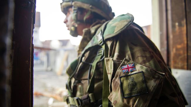 Британский курсант Королевской военной академии