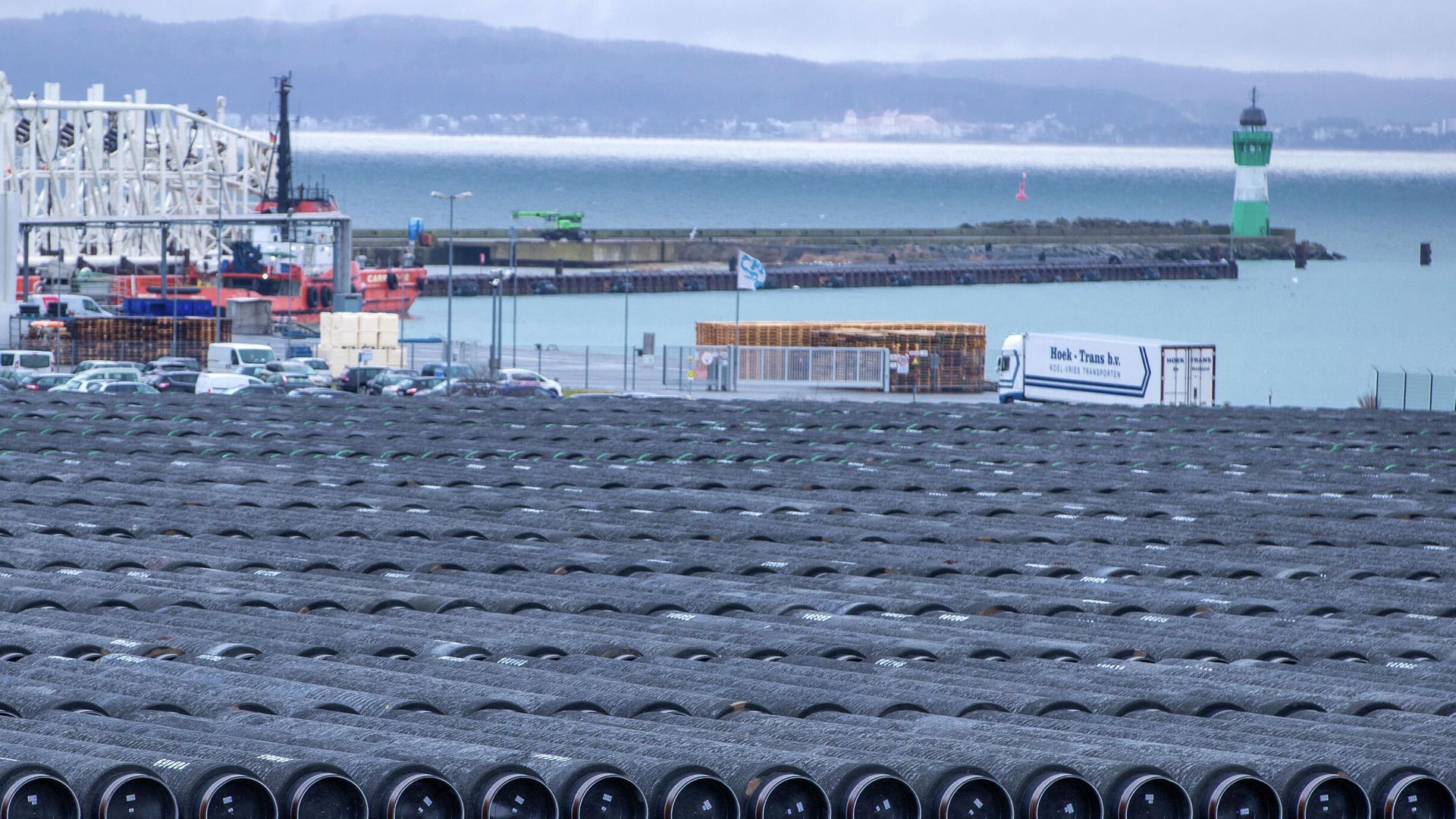 Трубы для строительства газопровода Северный поток 2 Трубы для строительства газопровода Северный поток 2 - РИА Новости, 1920, 29.04.2021