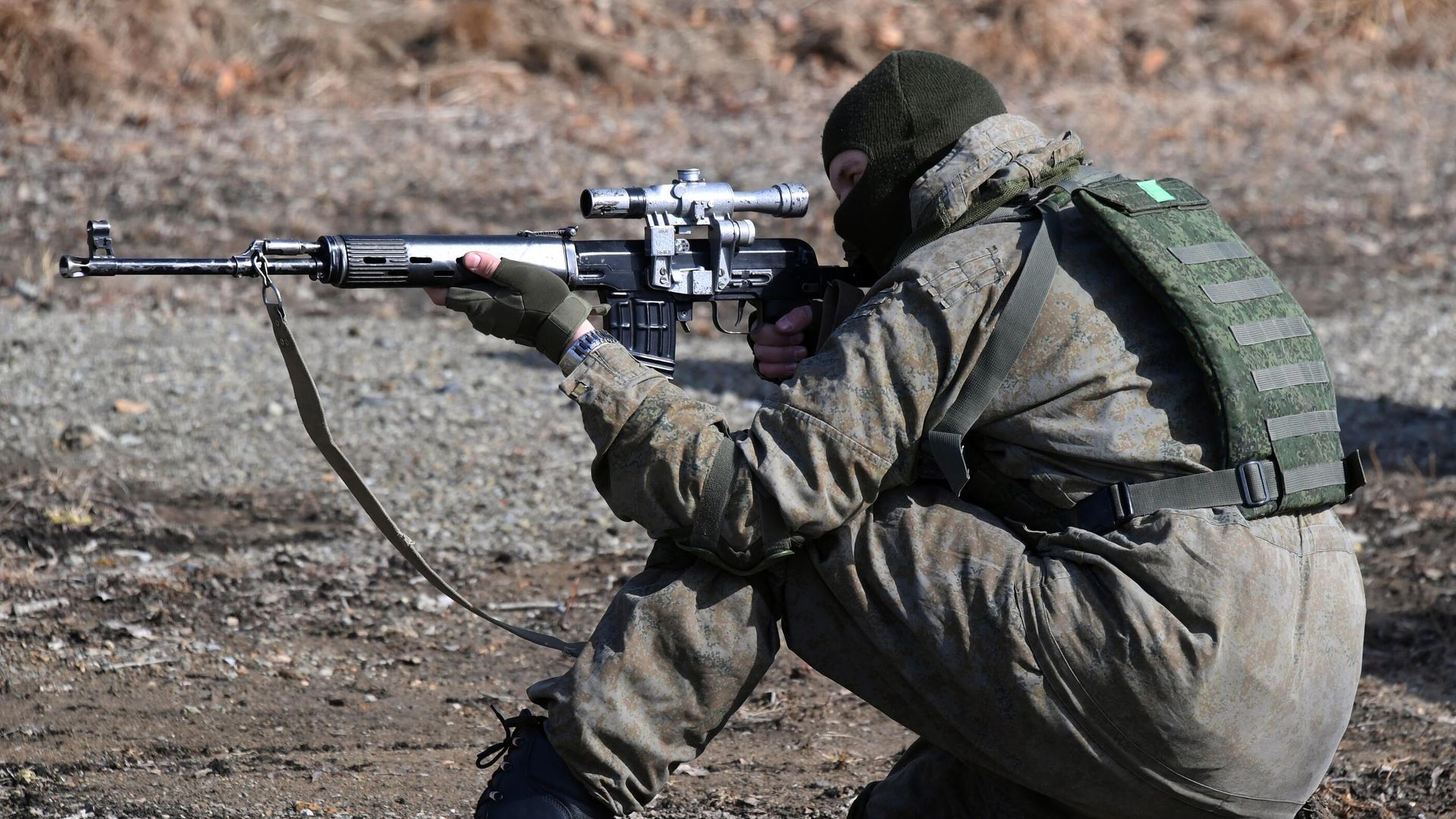 Военнослужащие подразделений морской пехоты Тихоокеанского флота (ТОФ) - РИА Новости, 1920, 01.12.2025